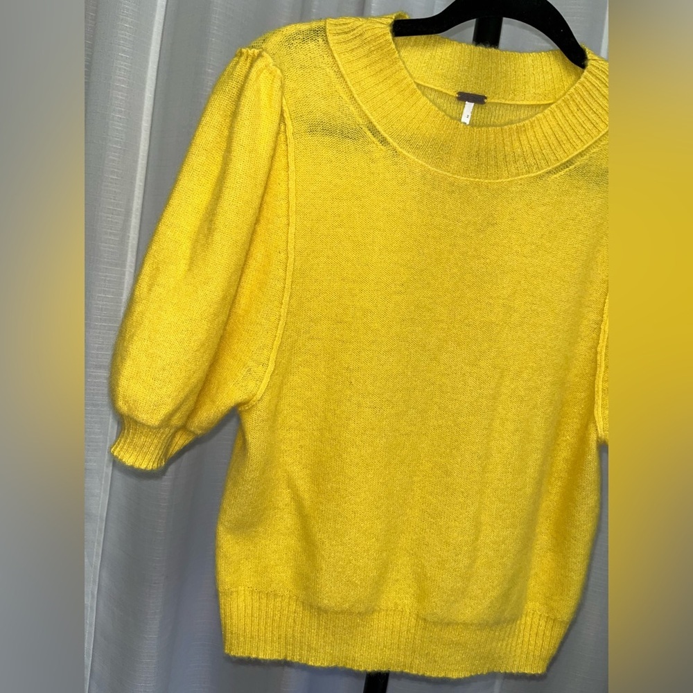 Free People Staycation Cashmere Pullover | size small - Picture 2 of 6